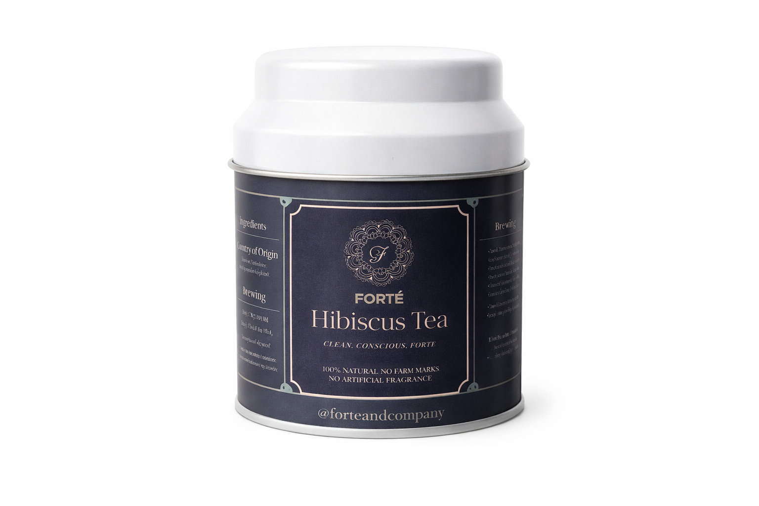 Forte Hibiscus Tea (pure loose leaf petals)